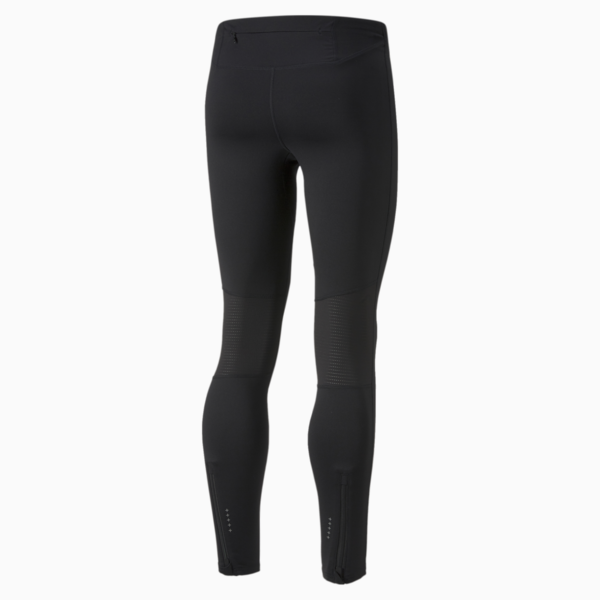 Brushed 7/8 Running Tights Men, Puma Black, large-MEX