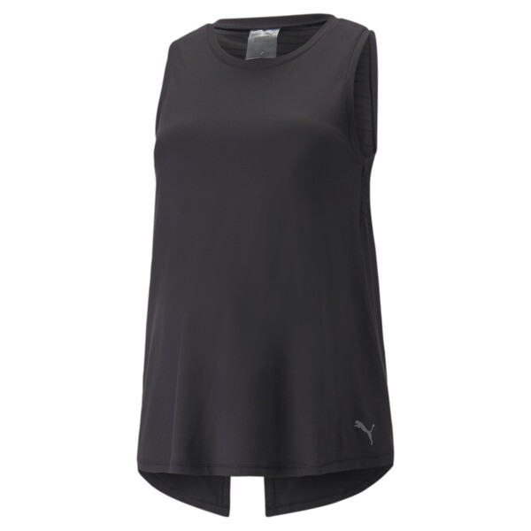 Shop Puma Maternity Relaxed Women's Training Tank Top In Black