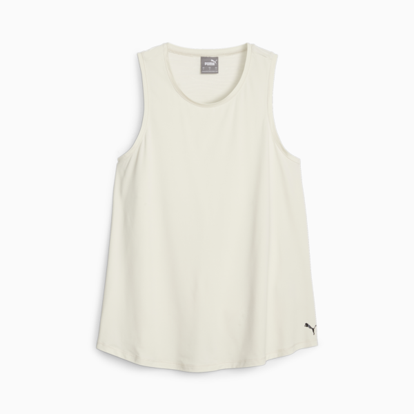Maternity Relaxed Training Tank Top Women, Alpine Snow, large-ZAF