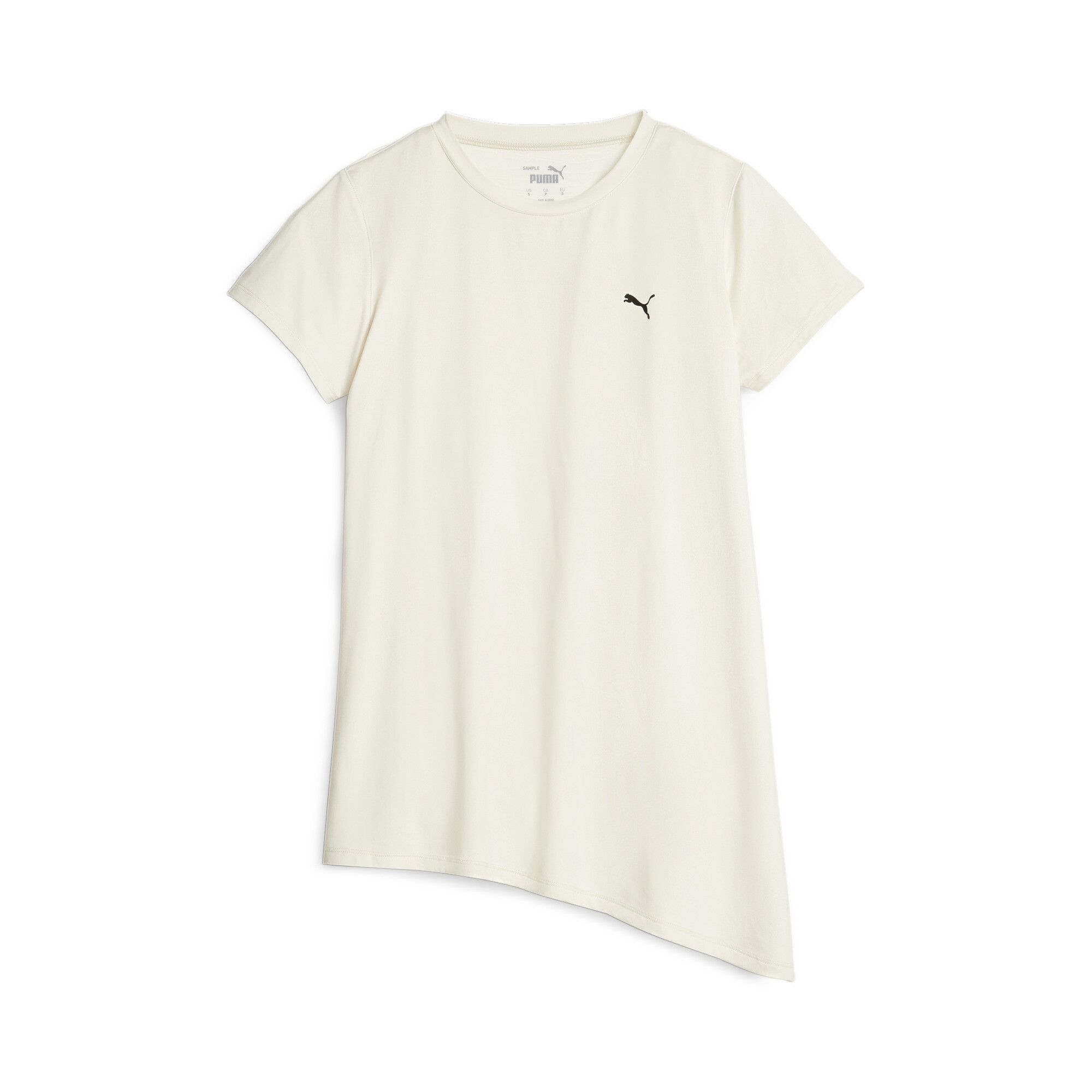 Women's PUMA Maternity Studio Oversized Training T-Shirt Women In White, Size XS, Polyester