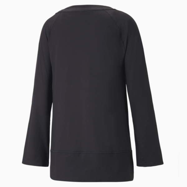 Maternity Bell Sleeve Training Top Women, Puma Black, large-ZAF