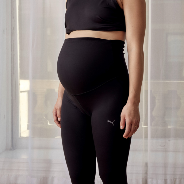 Maternity Studio 7/8 Training Leggings Women, Puma Black, large-ZAF