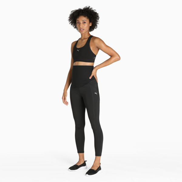Maternity Favourite Forever High Waist 7/8 Training Leggings Women, Puma Black, large-ZAF