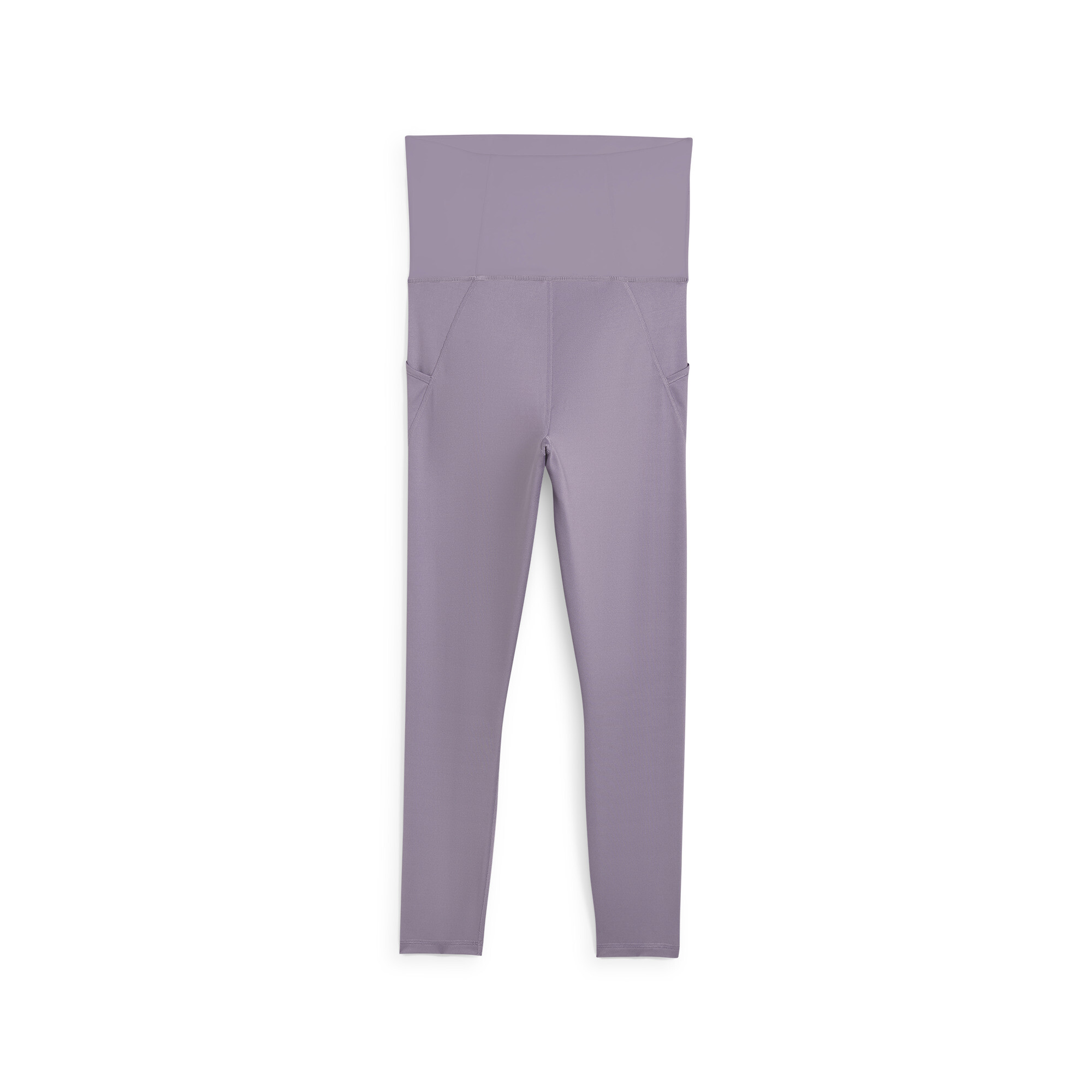 Women's Puma Maternity Favourite Forever High Waist 7/8 Training Leggings, Purple, Size L, Clothing