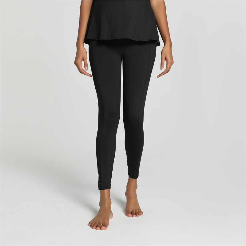 Women's PUMA Maternity Fav Forever High-Waist 7/8 Training Leggings in Black size S