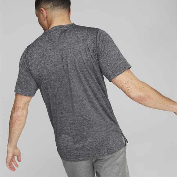 Remera TRAIN FAV HEATHER SS ADP, Puma Black Heather, large-ARG