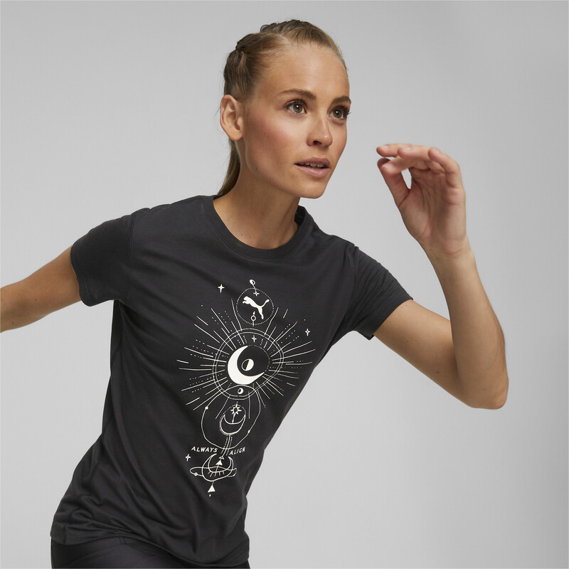 

Women's PUMA Performance Femme Graphic Training T-Shirt, Black