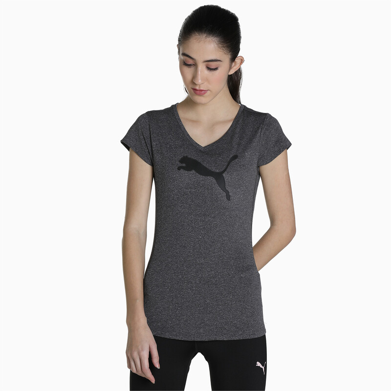 

Women's PUMA Heather Cat T-Shirt, Gray