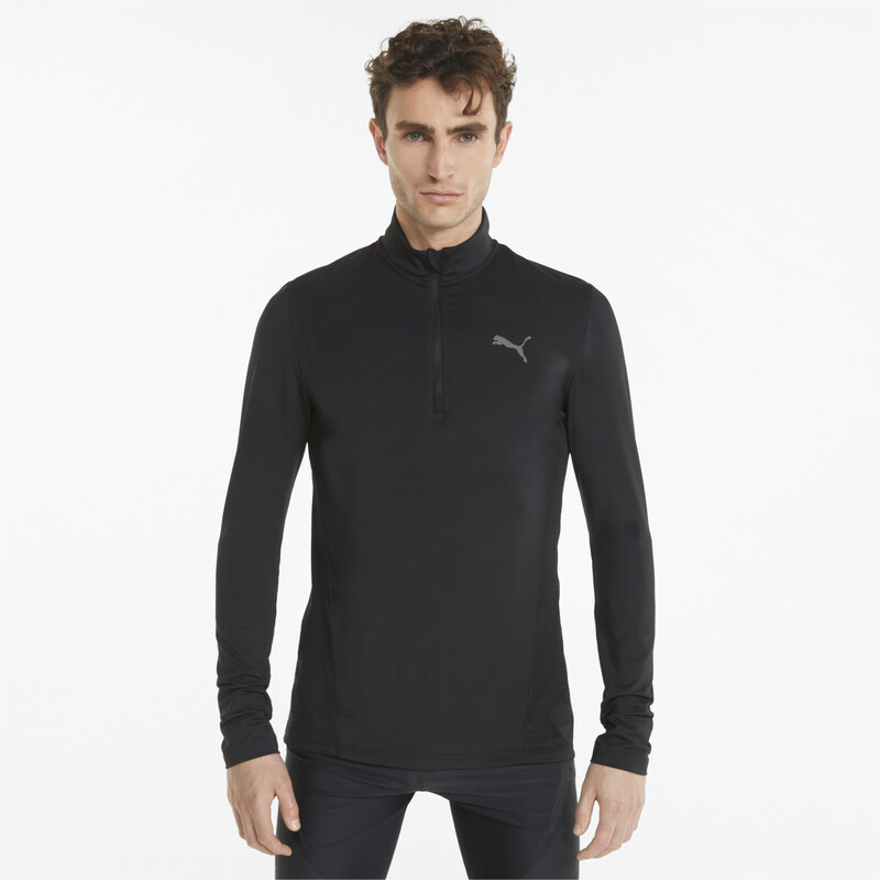 

Men's PUMA PWRHOUSE 1/2 Zip Performance T-Shirt