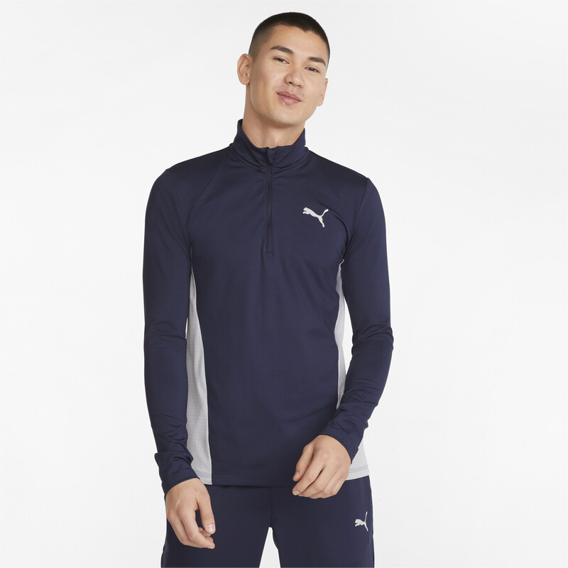 

Men's PUMA PWRHOUSE 1/2 Zip Performance T-Shirt