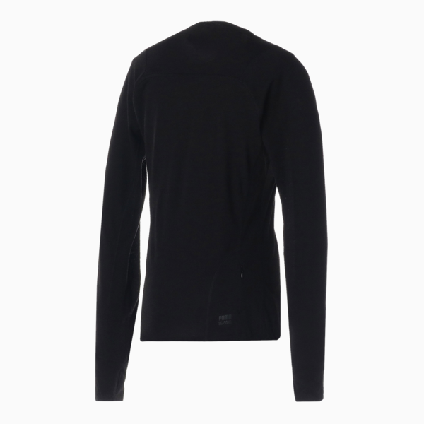 SEASONS Wool Long Sleeve Running Tee Women, Puma Black, large-ZAF