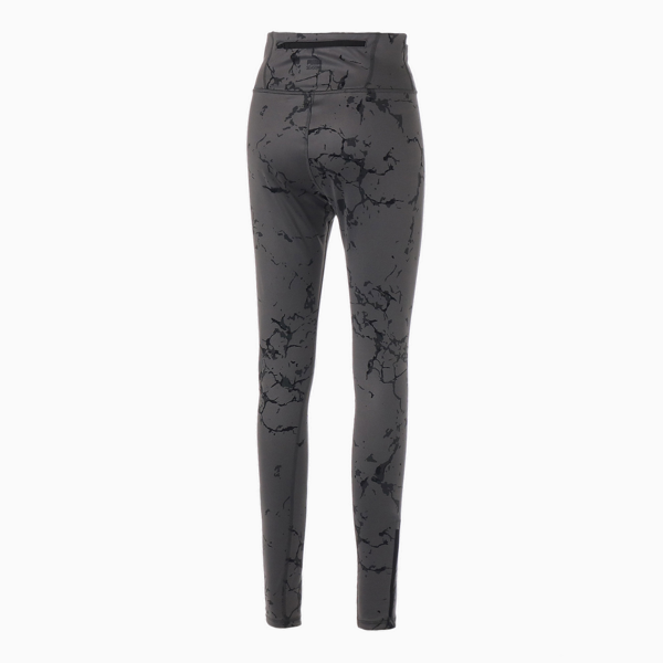 SEASONS Brushed Running Tights Women, Puma Black-CASTLEROCK, large-ZAF