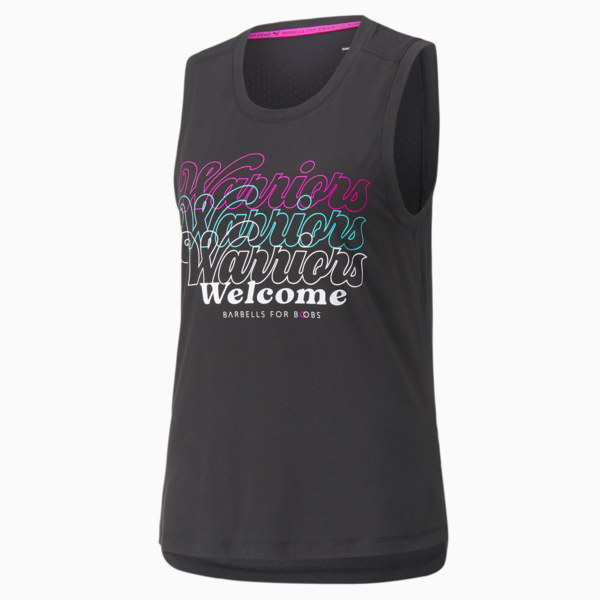 PUMA x Barbells for Boobs Muscle Training Tank Top Women, Puma Black, large-ZAF
