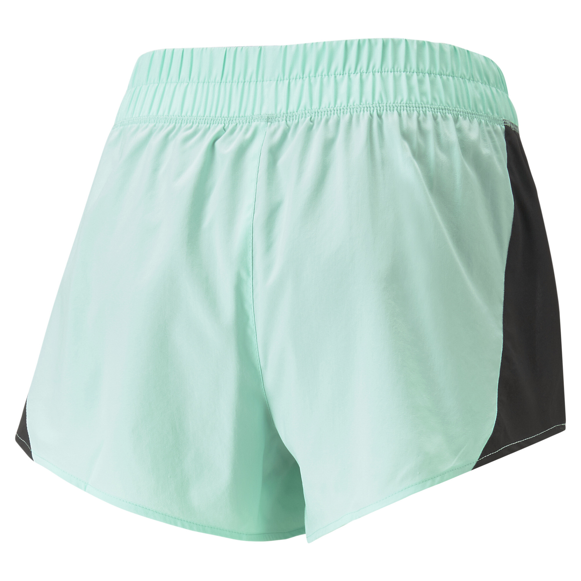 Women's PUMA Fit Fashion Flow Training Shorts Women In Green, Size Small, Polyester