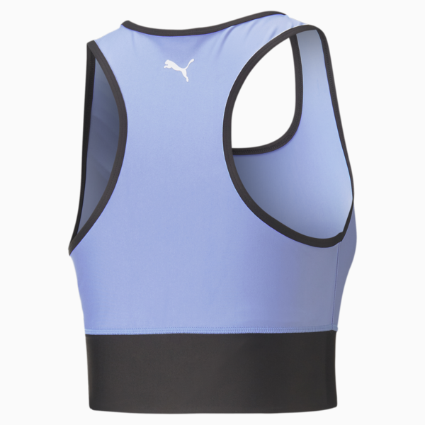 PUMA Fit Skimmer Training Top Women, Elektro Purple-PUMA Black, large-ZAF