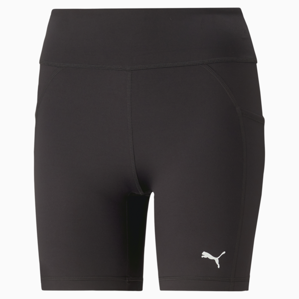 Calzas cortas de training PUMA Fit 5" para mujer, PUMA Black, large-ARG