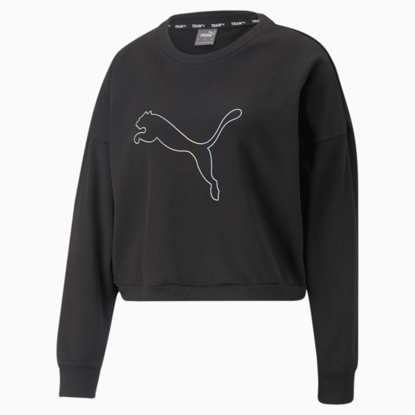 Buzo de training Nova Shine para mujer, PUMA Black, large-ARG