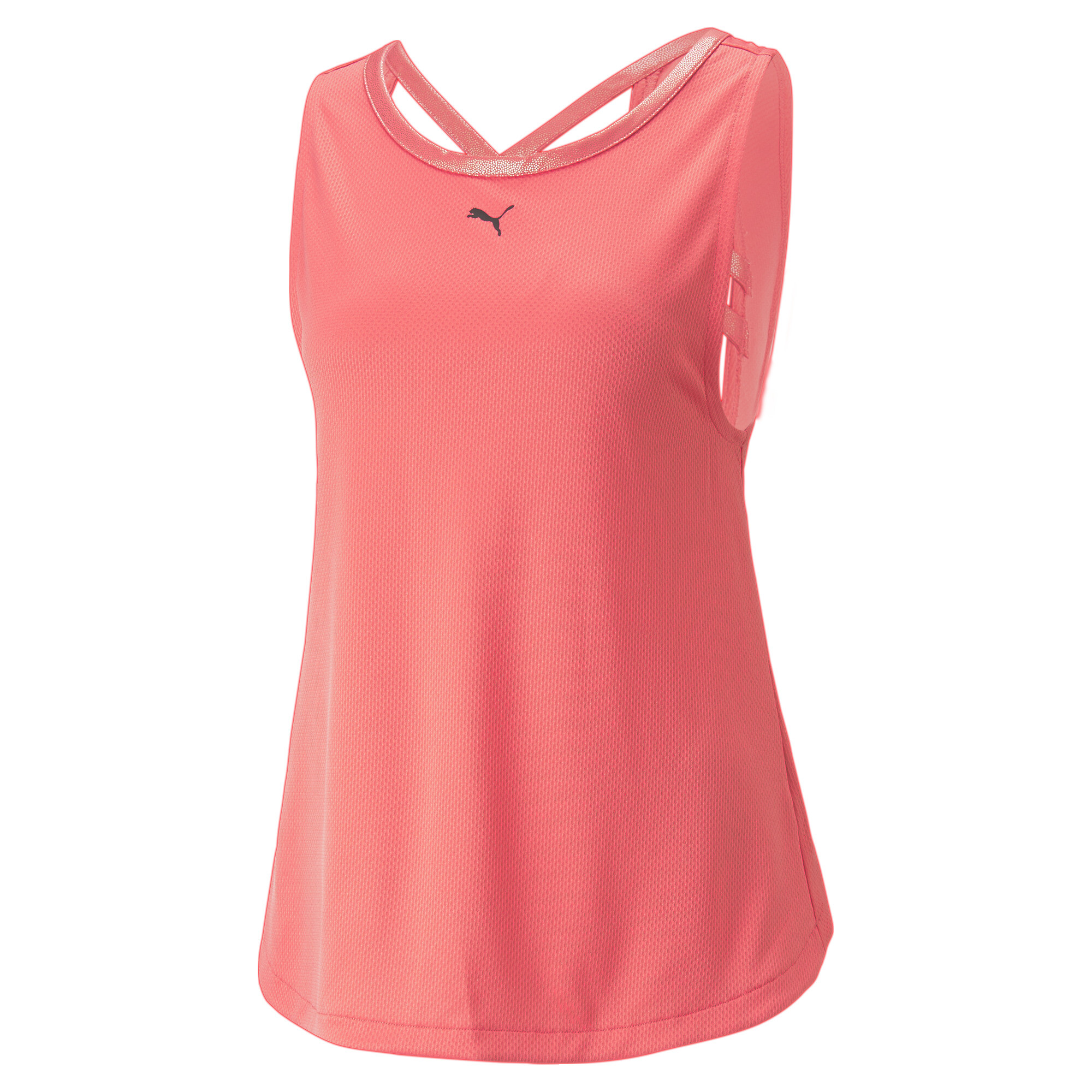 Women's Puma Elektro Summer Fashion Training Tank, Pink, Size XS, Clothing