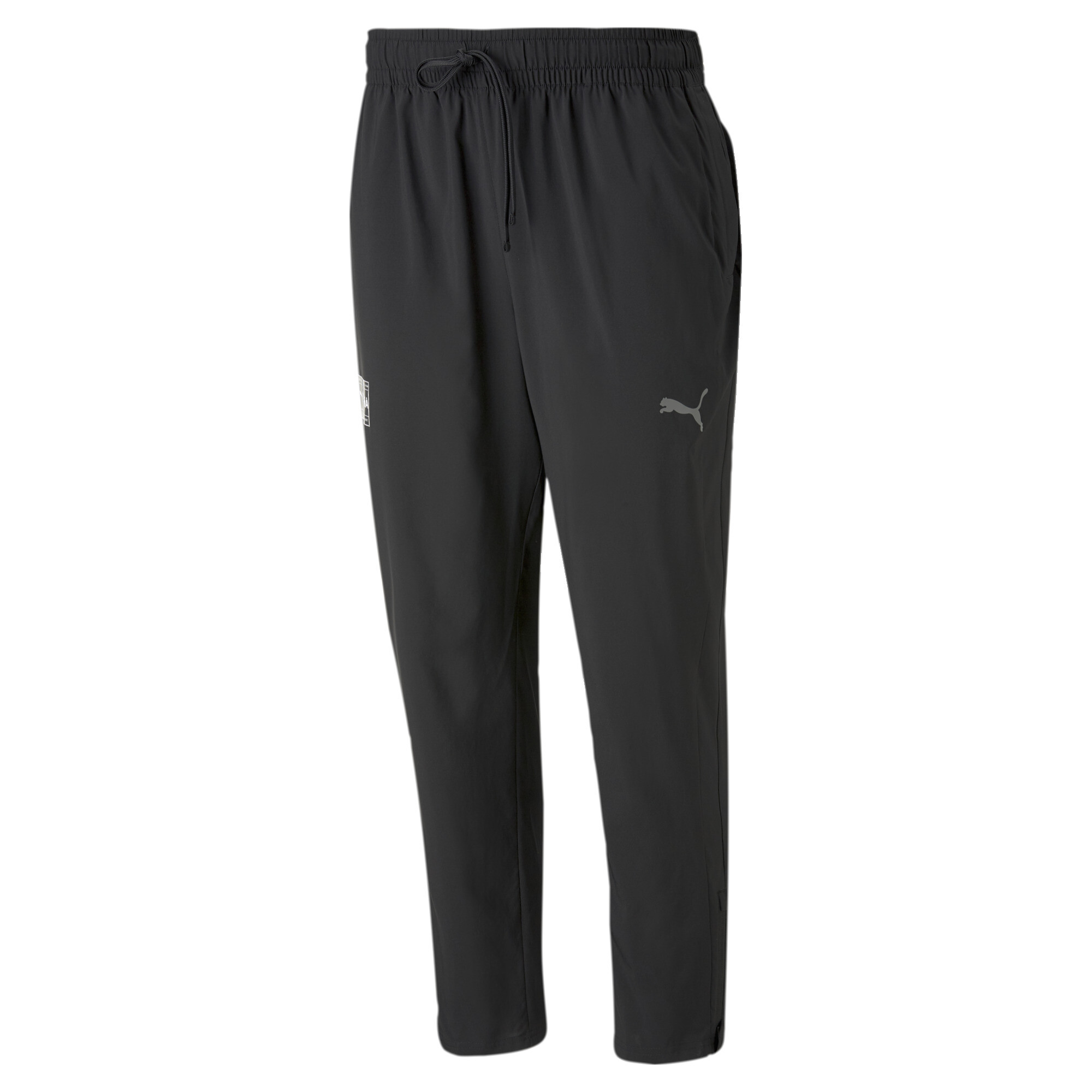 Men's PUMA Fit Woven Training Jogger Men In Black, Size Medium