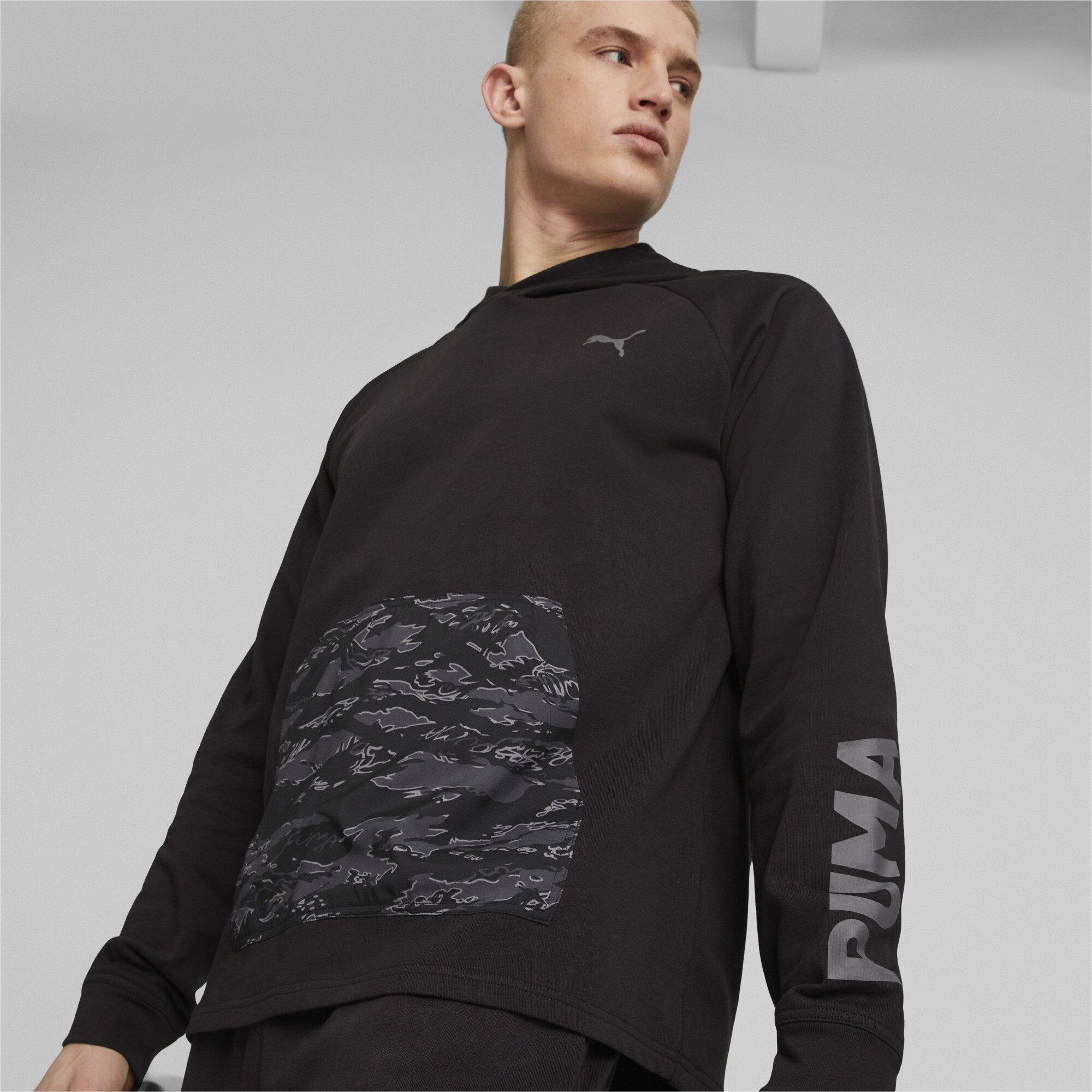 Train Concept Printed Training Hoodie Men