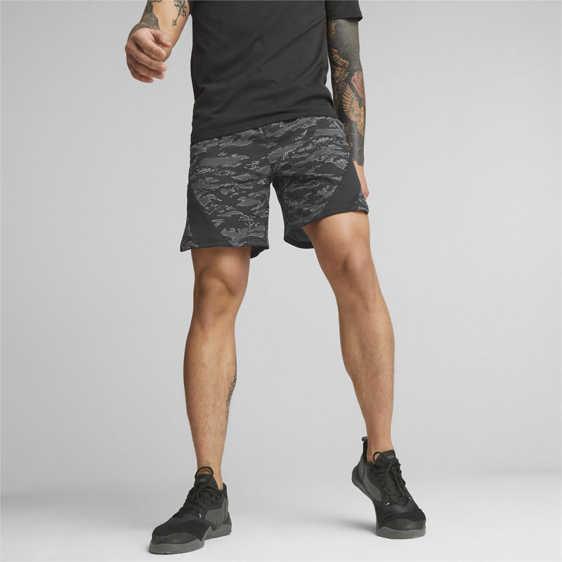 Mens black puma shorts 2025