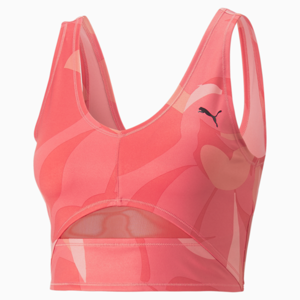 Top corto de training estampado Studio para mujer, Loveable, large-ARG