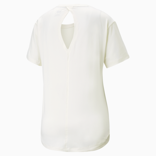 Remera de training Studio Yogini Lite para mujer, Frosted Ivory, large-ARG