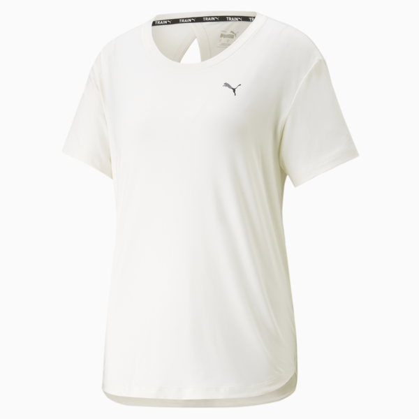 Remera de training Studio Yogini Lite para mujer, Frosted Ivory, large-ARG