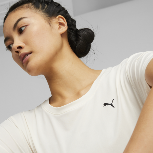 Remera de training Studio Yogini Lite para mujer, Frosted Ivory, large-ARG