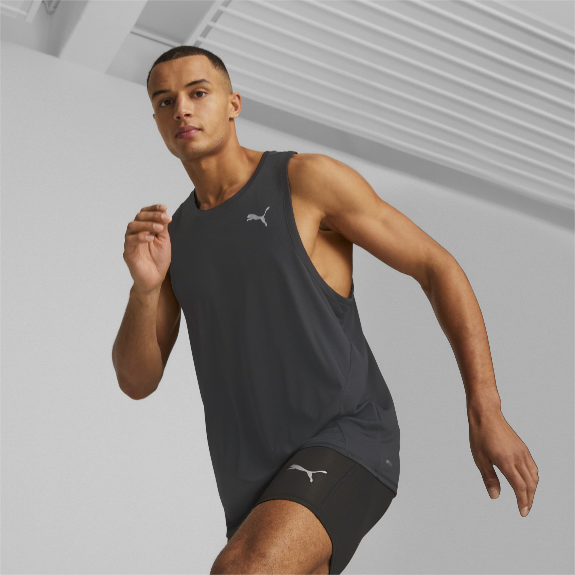 Puma RUN FAVOURITE Lauf-Tanktop Herren | Mit Plain | Black | Größe: XS