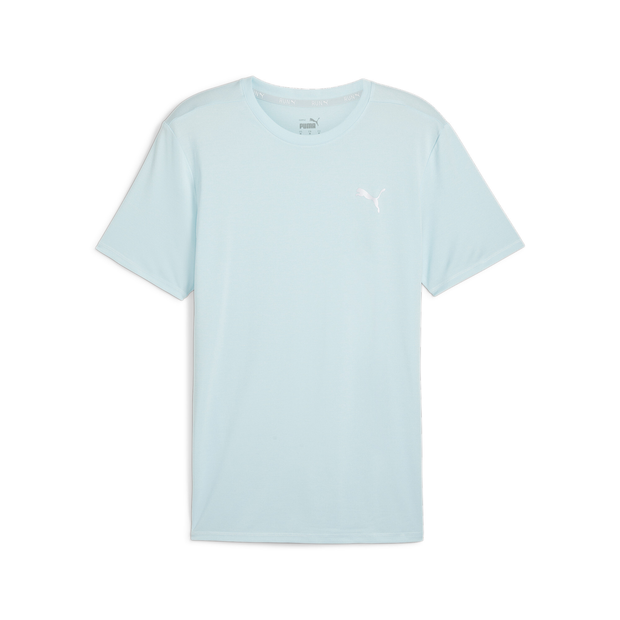 RUN FAVOURITE Heather hardloopshirt voor Heren, Blauw, Maat XL | PUMA