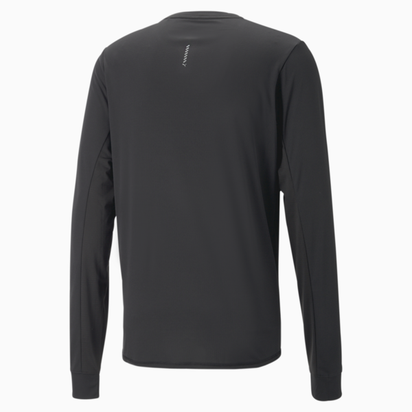 RUN FAVOURITE Long Sleeve Running Tee Men, PUMA Black, large-ZAF