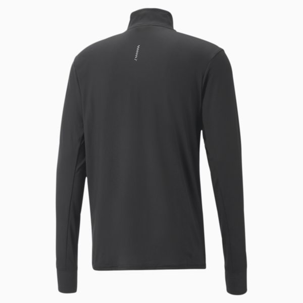 Remera manga larga y cierre RUN FAV para hombre, PUMA Black, large-ARG