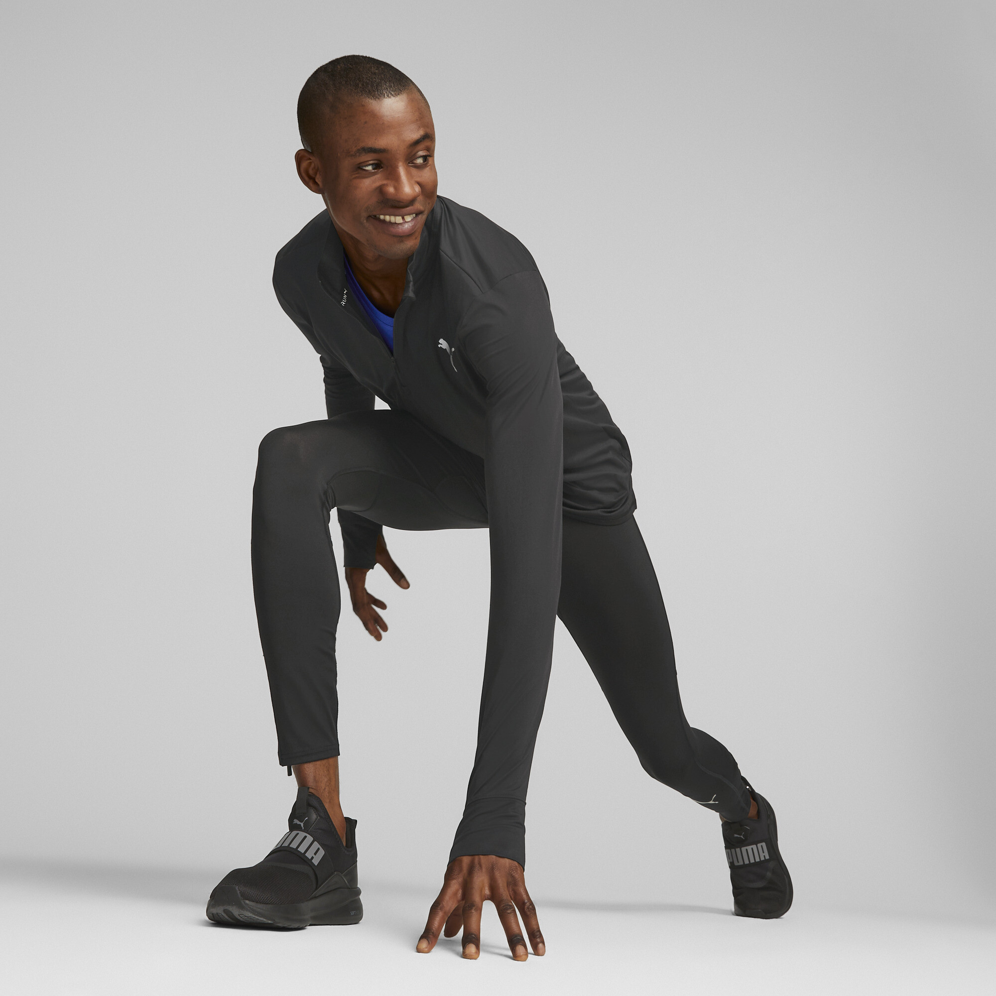 Puma Run Favorite 1/4 Zip Trainingssweater Heren