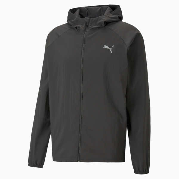 Campera con capucha Run Favourite, PUMA Black, large-ARG