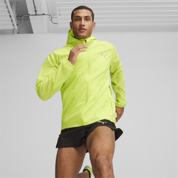 Campera con capucha Run Favourite, Lime Pow, large-ARG