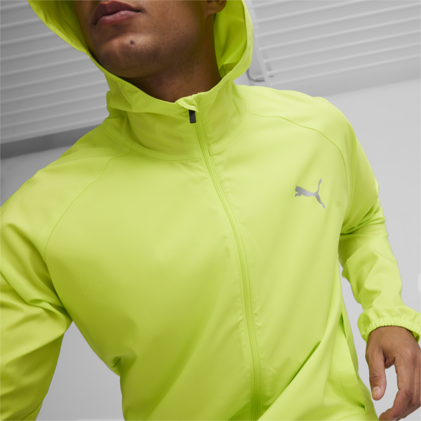 Campera con capucha Run Favourite, Lime Pow, large-ARG