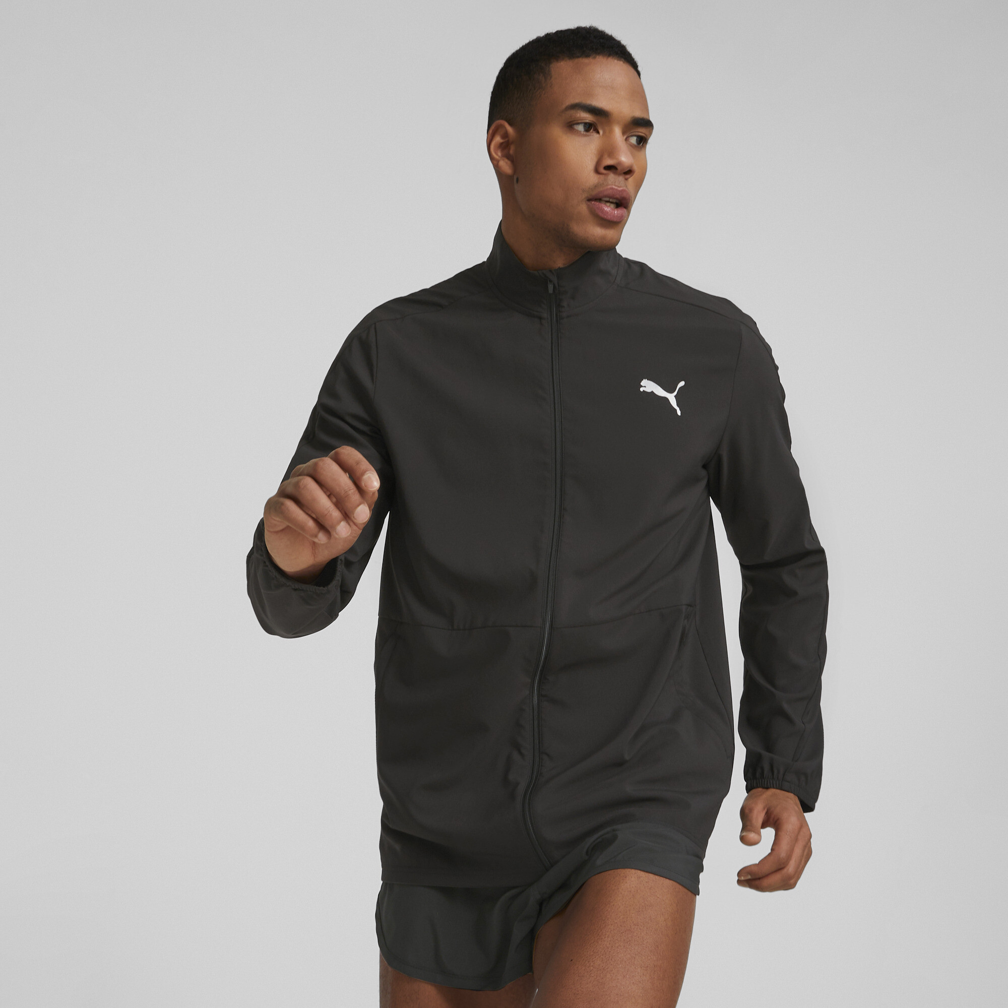 RUN FAVOURITE Woven Running Jacket Men, Black, Puma