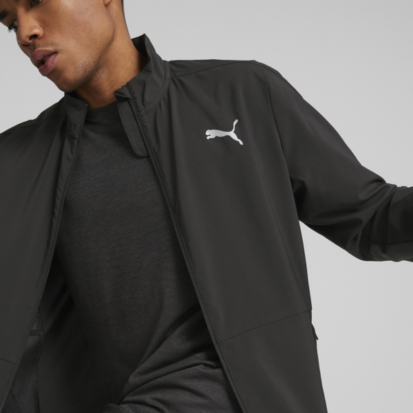 RUN FAVOURITE Woven Running Jacket Men, PUMA Black, large-ZAF
