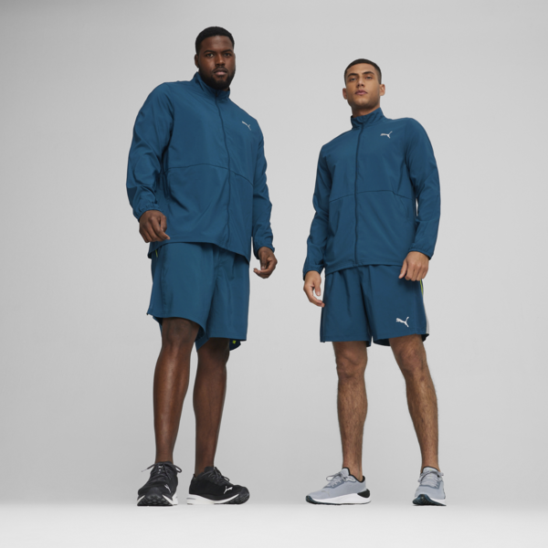 Campera de running RUN FAVOURITE Woven para hombre, Ocean Tropic, large-ARG
