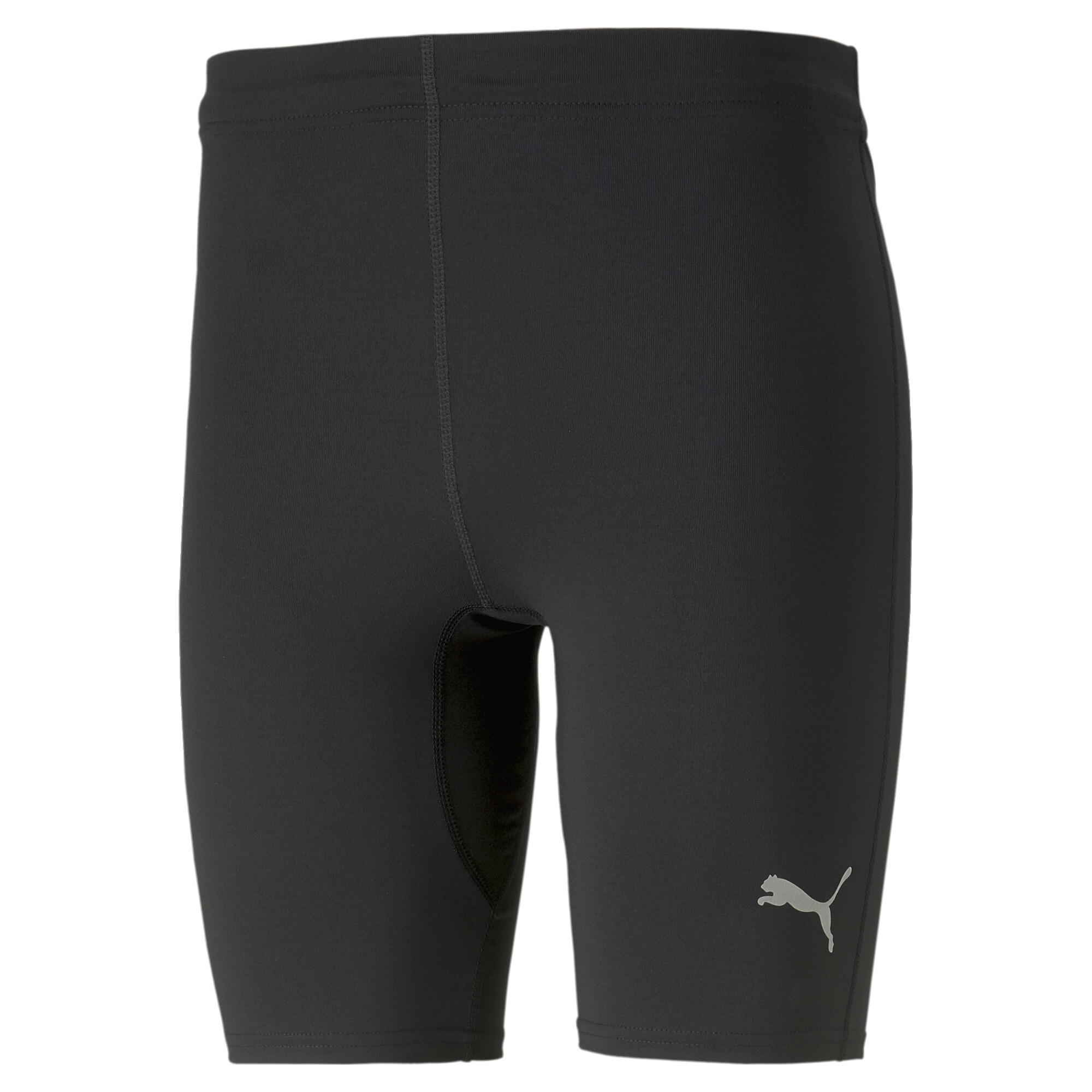 Men's Puma Run Favourite Tight Running Shorts, Black, Size L, Clothing