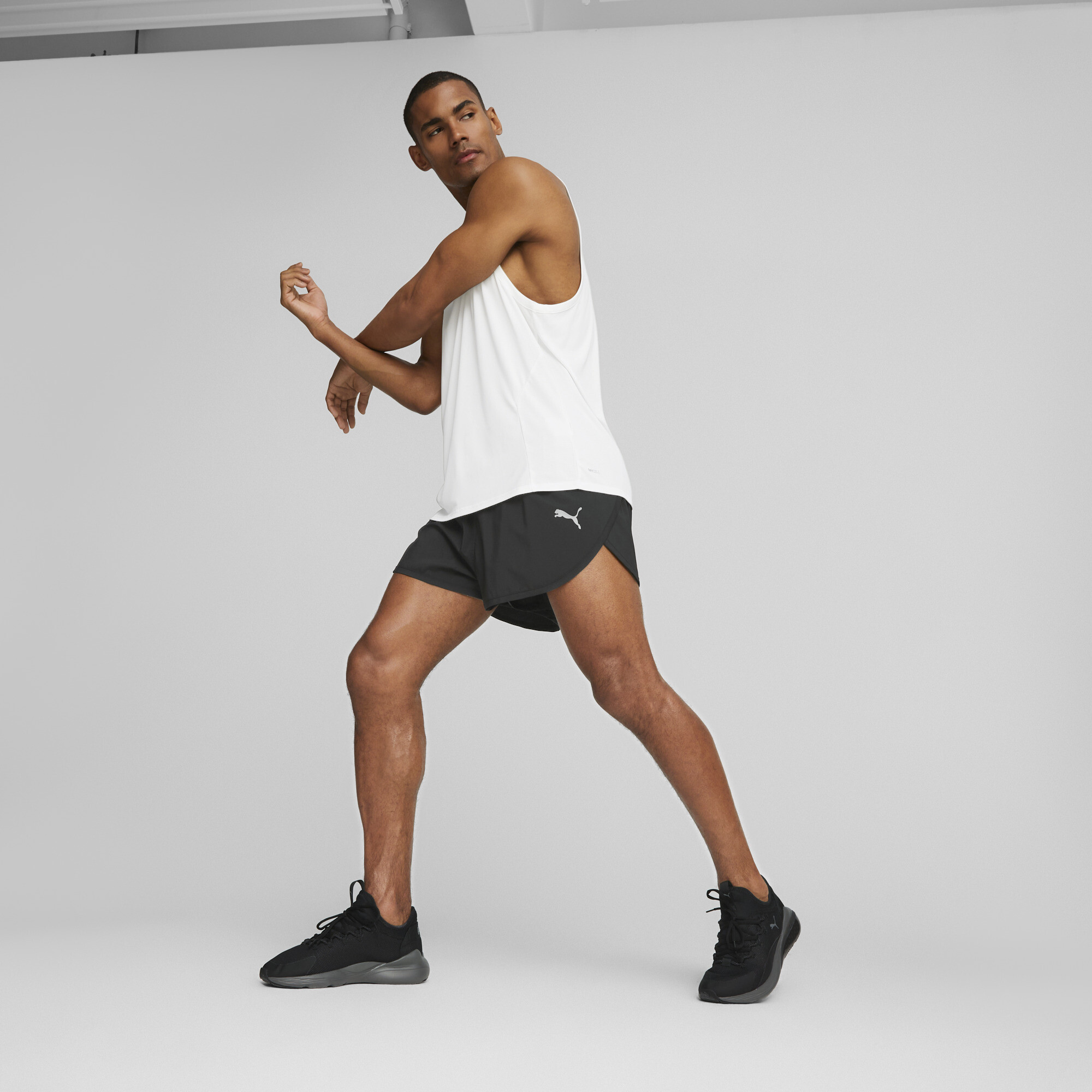 Mens split leg running shorts store
