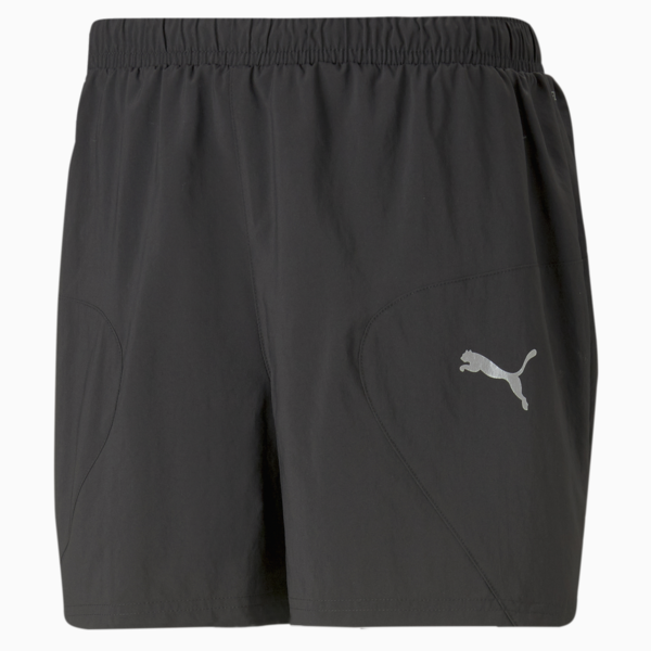 Shorts de running Run Favourite 5'' para hombre, PUMA Black, large-ARG