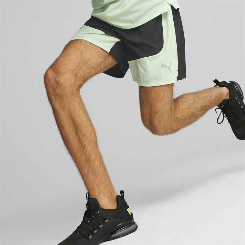 Puma track top shorts green