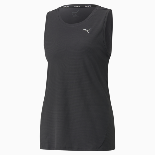 RUN FAVOURITE Running Tank Top Women, PUMA Black, large-ZAF