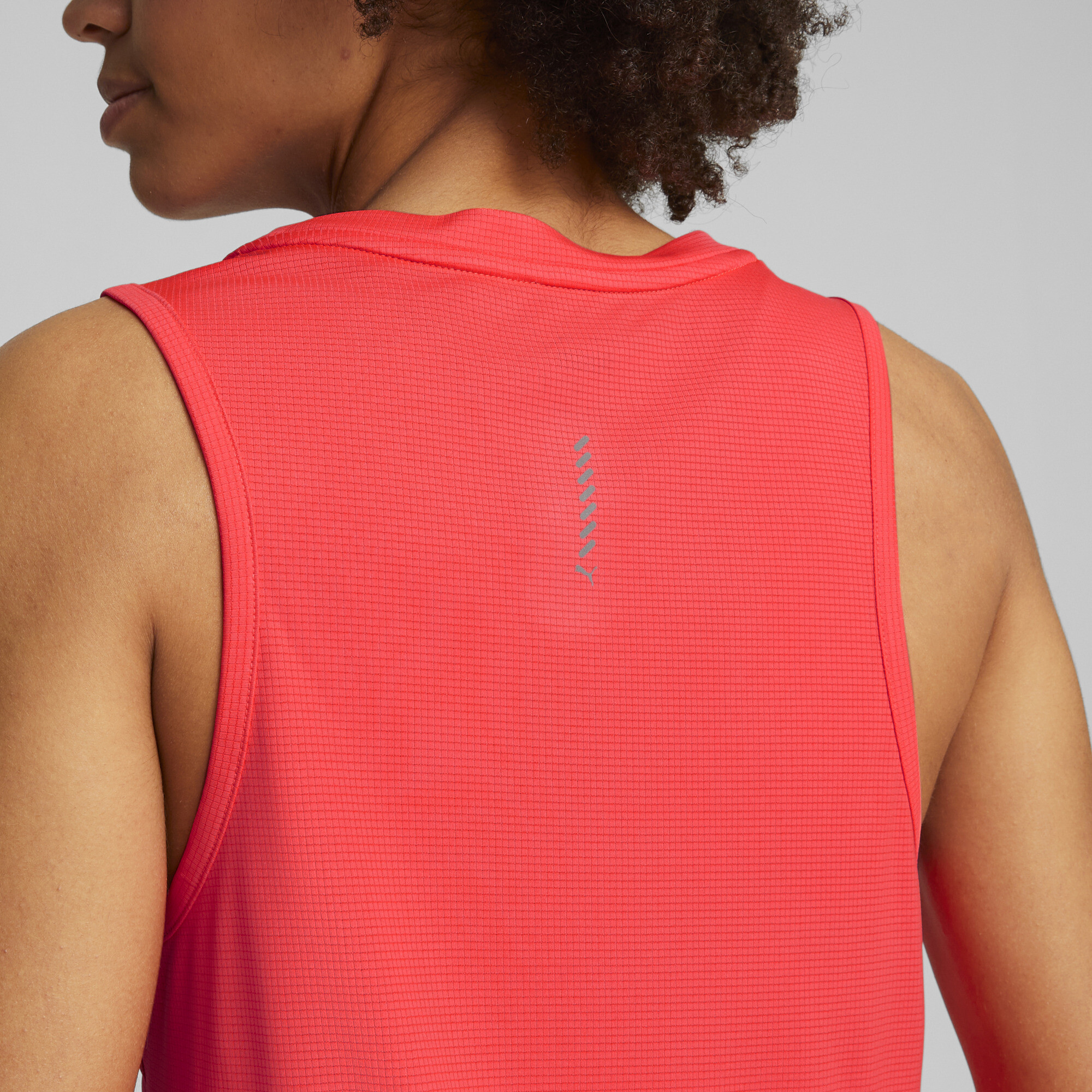 Women's Puma RUN FAVOURITE Running Tank Top, Red, Size S, Clothing