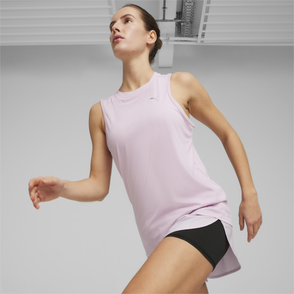 RUN FAVOURITE Running Tank Top Women, Grape Mist, large-ZAF