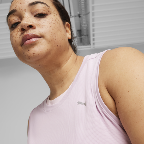 RUN FAVOURITE Running Tank Top Women, Grape Mist, large-ZAF