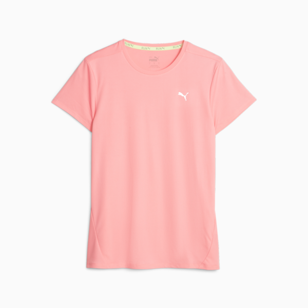 Favourite Short Sleeve Running Tee Women, Koral Ice, large-ZAF