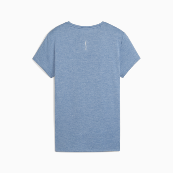 Run Favourite Heather Running Tee Women, Zen Blue Heather, large-MEX